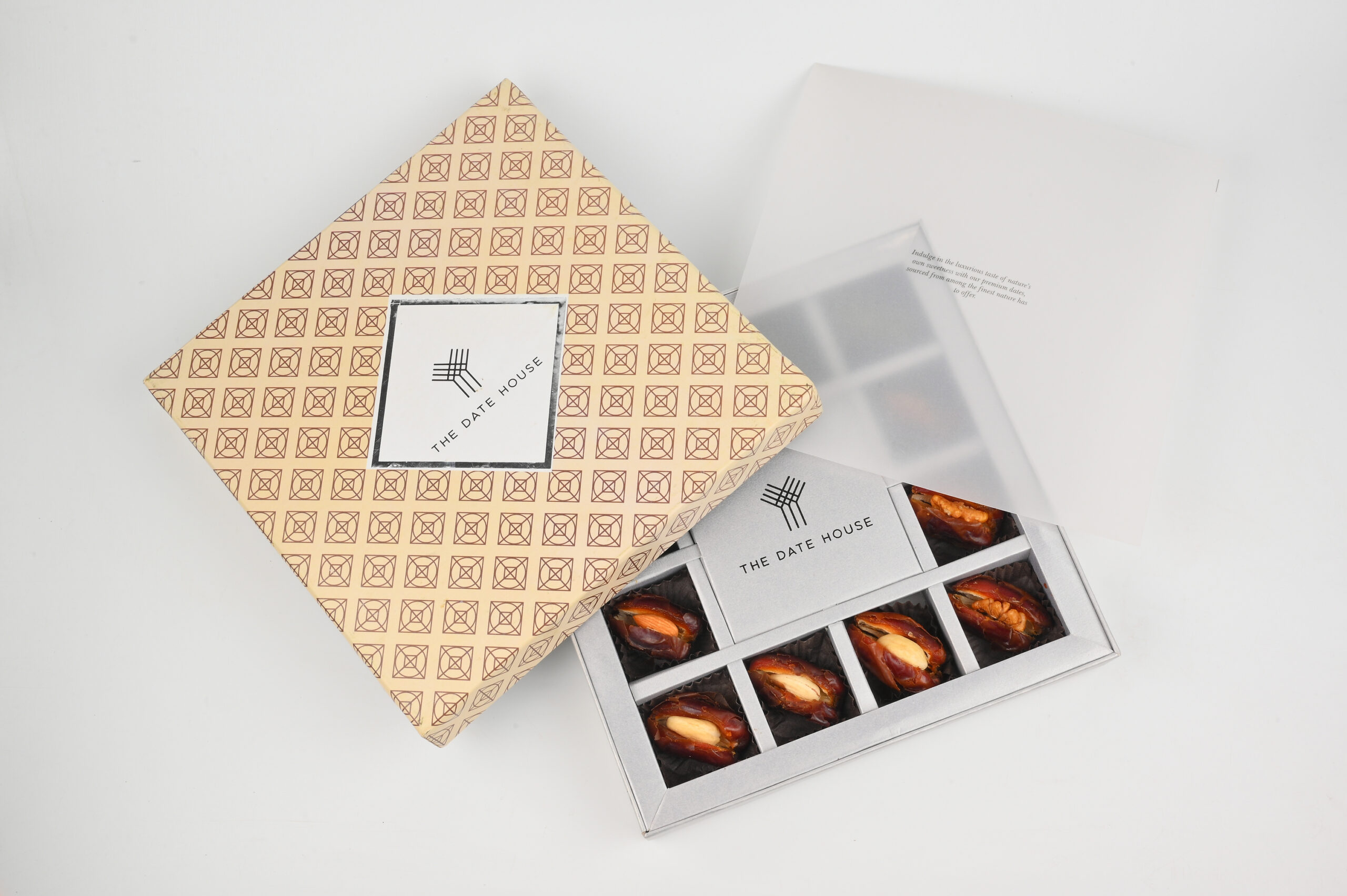 Frosted Date Gift Boxes