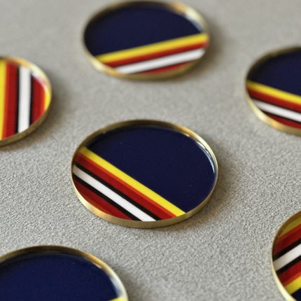 Jamakkalam Brass Coasters (Set of 2)